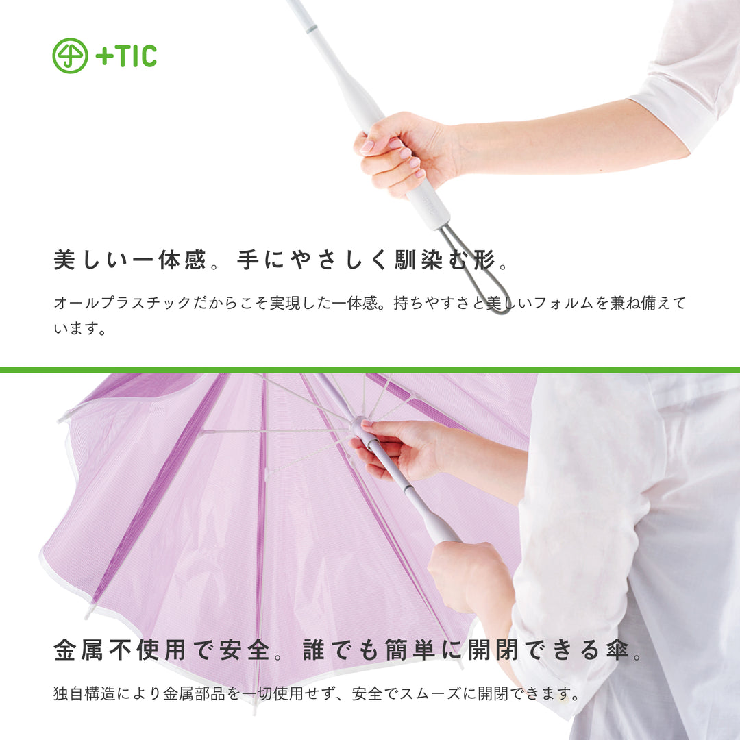 ＋TIC　プラスチック　BOLD BORDER